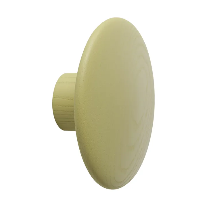 Dots Wood κρεμάστρα - Light olive, Ø9 εκ. - Muuto