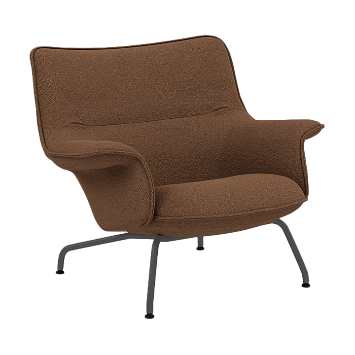 Πολυθρόνα Doze χαμηλή - Hearth 4-anthracite/black - Muuto