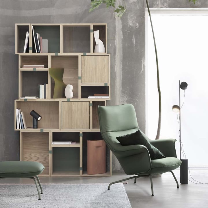 Πολυθρόνα Doze, Ocean 3-Anthracite black Muuto