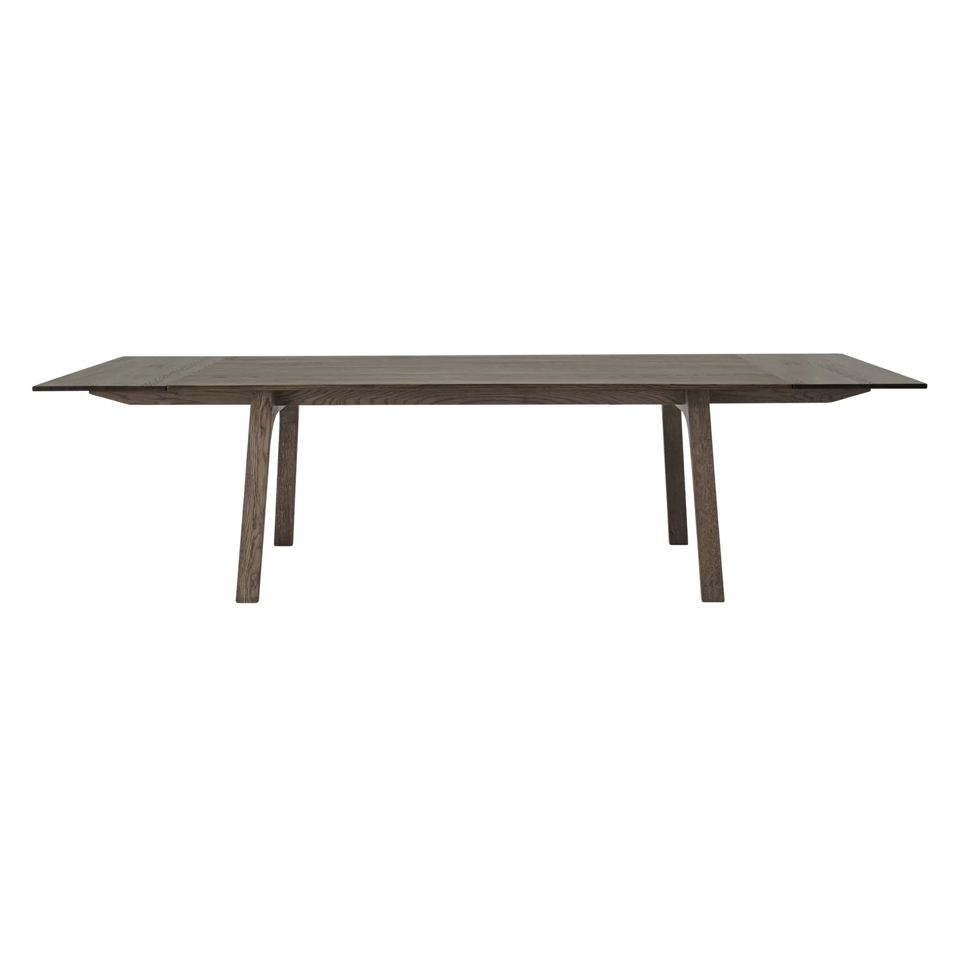 Επεκτεινόμενη τραπεζαρία Earnest 205x100 cm, Dark oiled oak Muuto