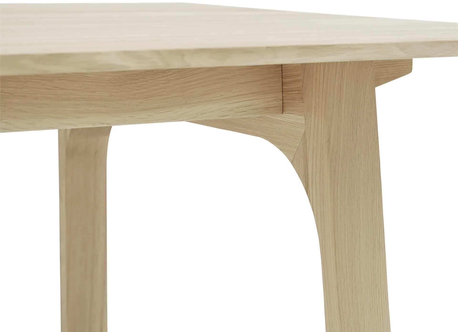 Επεκτεινόμενη τραπεζαρία Earnest 205x100 cm, Oiled oak Muuto