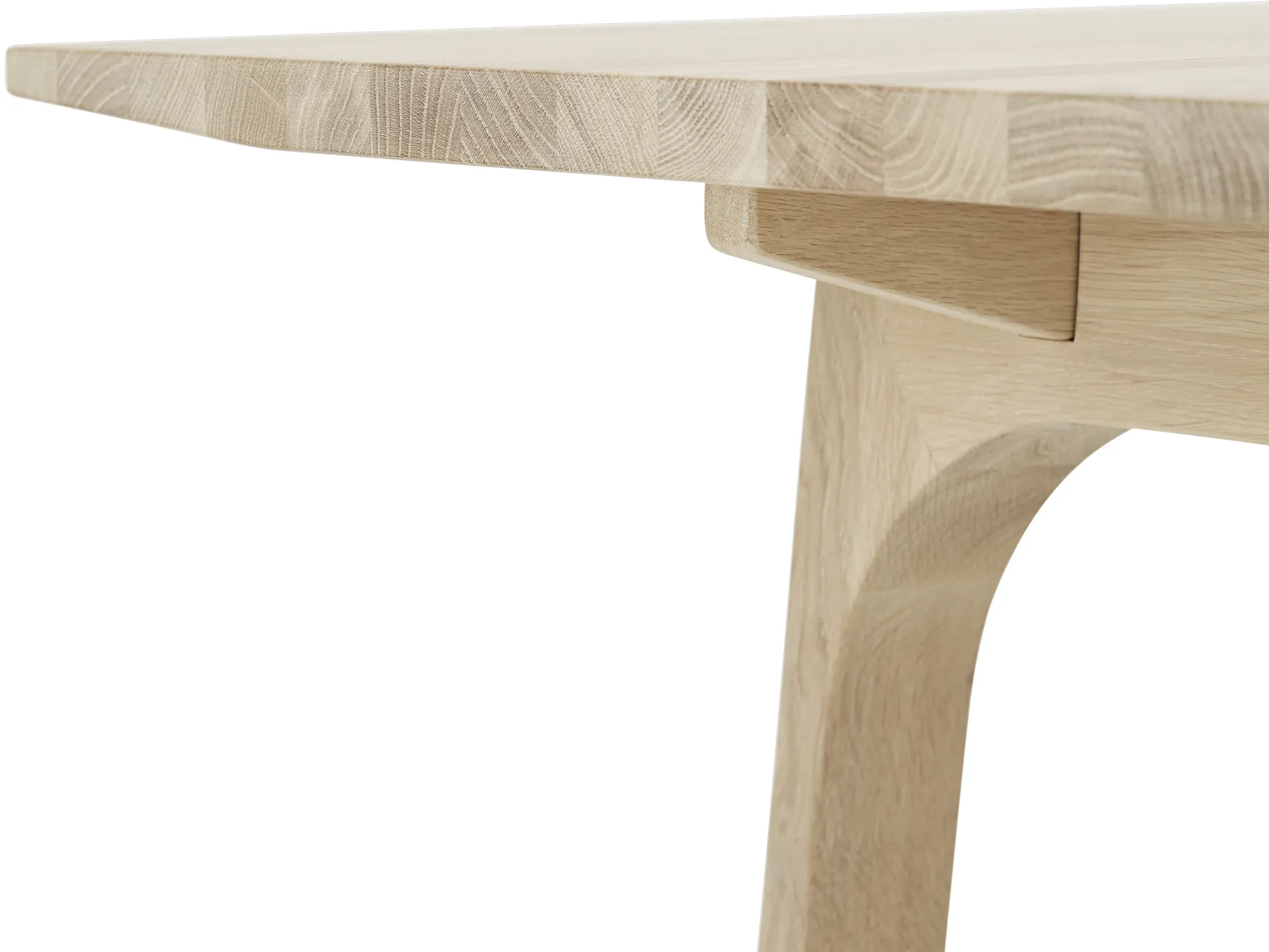 Επεκτεινόμενη τραπεζαρία Earnest 205x100 cm, Oiled oak Muuto