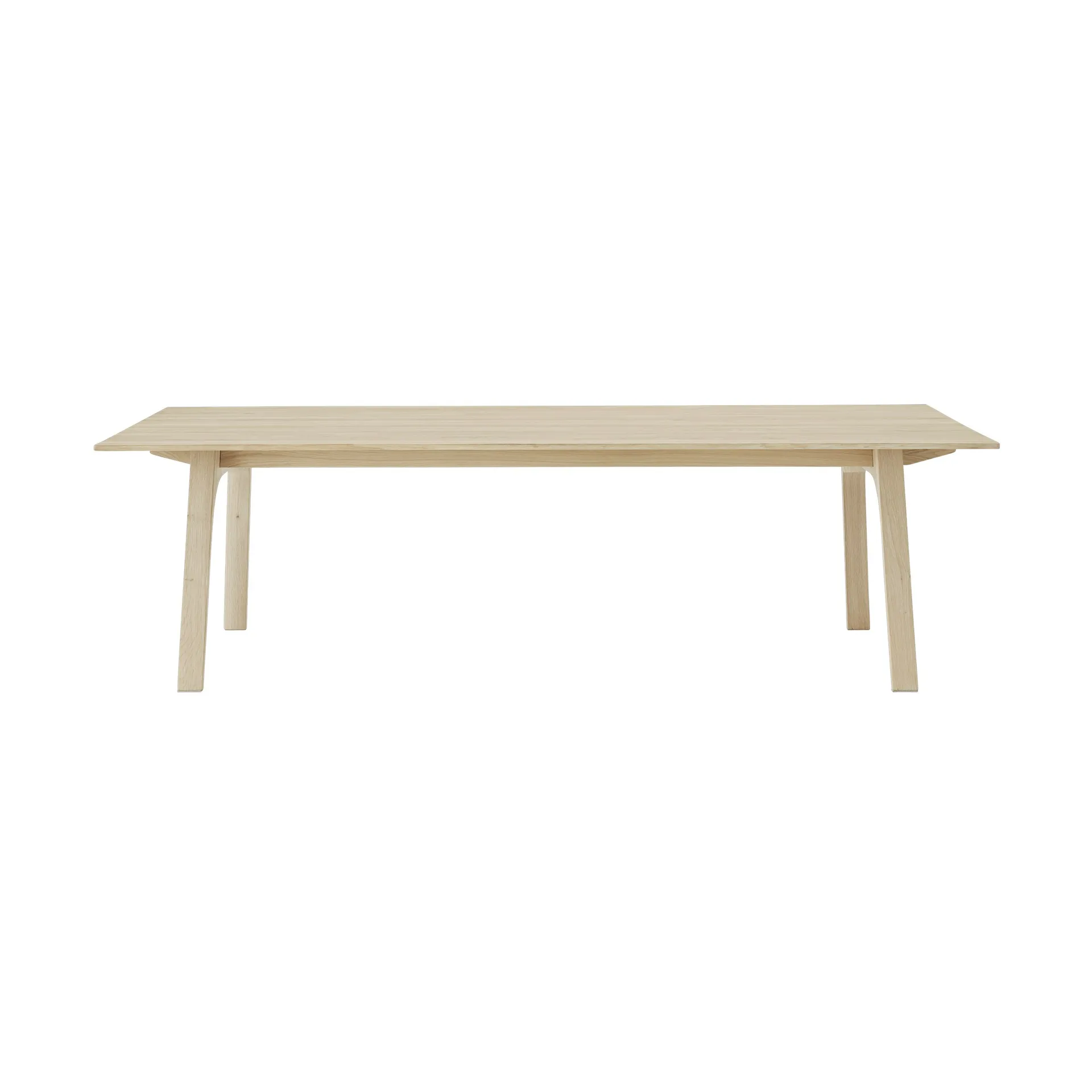 Επεκτεινόμενη τραπεζαρία Earnest 260x100 cm, Oiled oak Muuto