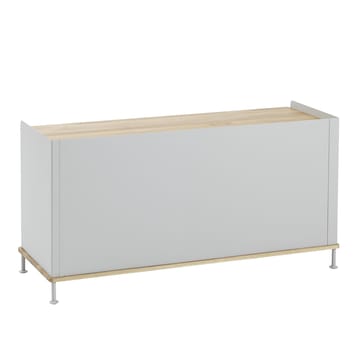 Enfold μπουφέ χαμηλό 125x45x63 cm - Oak-Grey - Muuto
