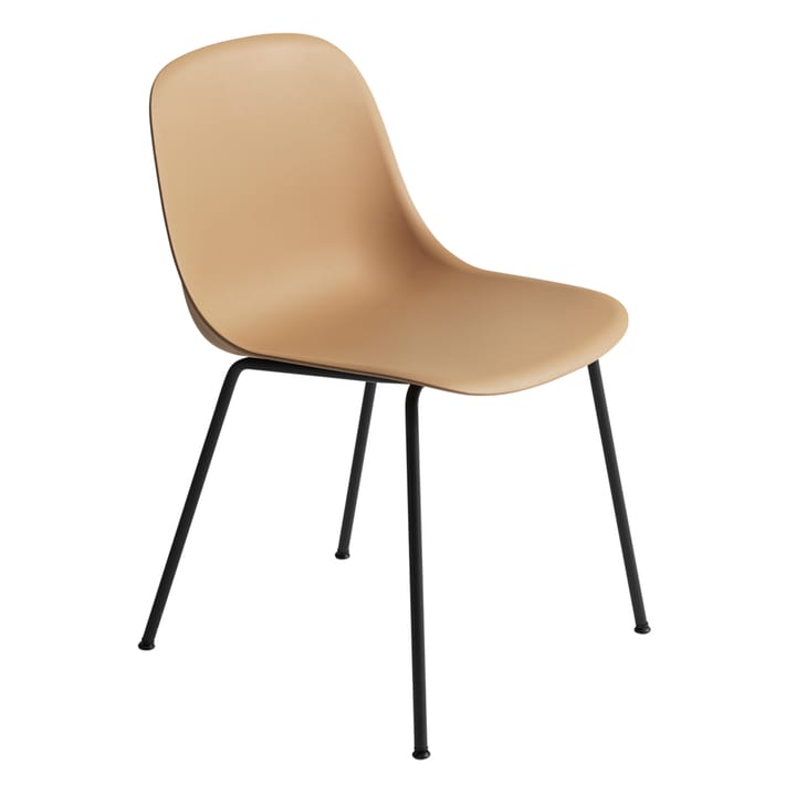 Fiber Side καρέκλα Συσκευασία 2 τεμαχίων - Ochre-Anthracite (plastic) - Muuto