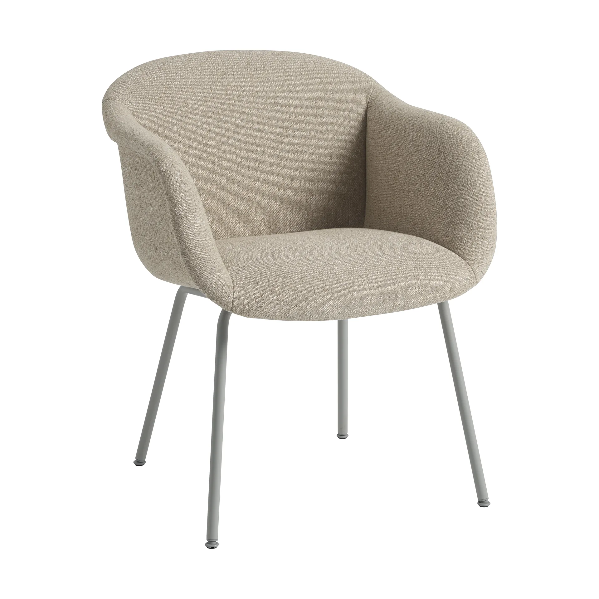 Πολυθρόνα Fiber Soft tube base, Ecriture 240/Grey Muuto