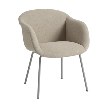 Πολυθρόνα Fiber Soft tube base - Ecriture 240/Grey - Muuto