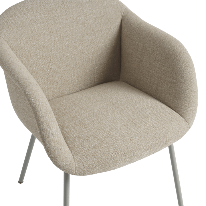 Πολυθρόνα Fiber Soft tube base, Ecriture 240/Grey Muuto