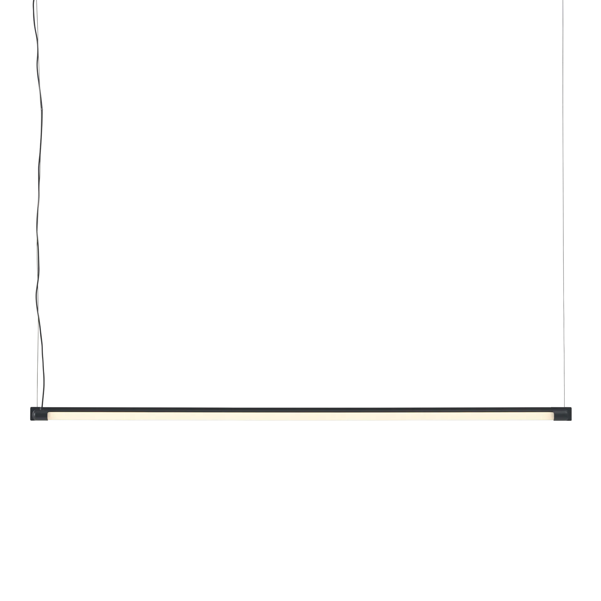 Κρεμαστό Φωτιστικό Fine 120 εκατοστά, Black Muuto