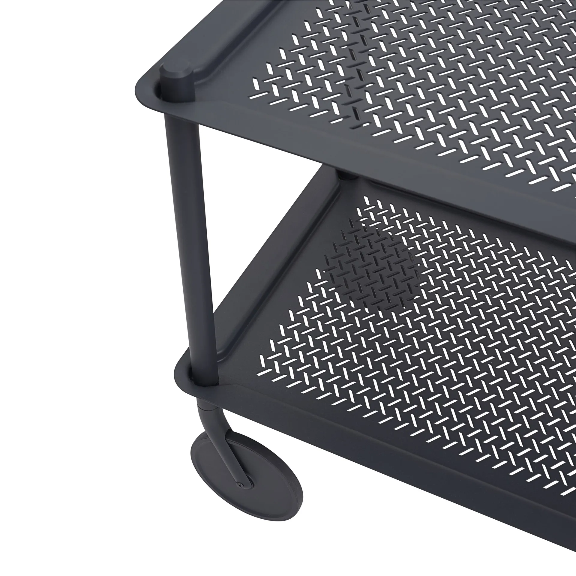 Flow 2-layer τρόλεϊ 57 cm, Μπλε-γκρι Muuto