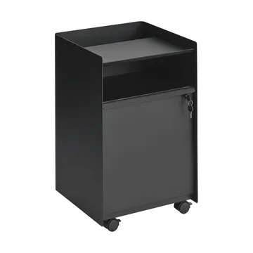 Folded Trolley τρόλεϊ με ντουλάπι - Black - Muuto
