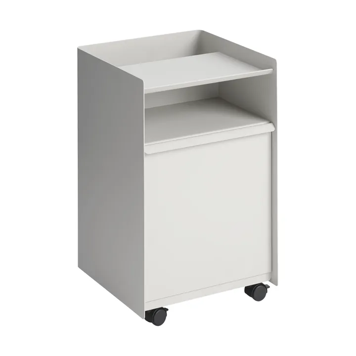 Folded Trolley ρολό βαγόνι με συρτάρι - Grey - Muuto