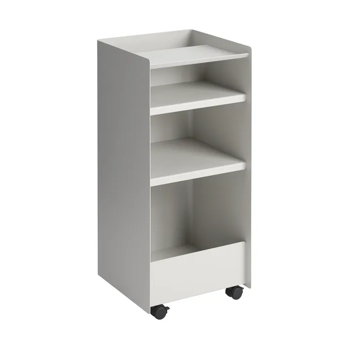 Folded Trolley rullvagn ανοιχτή - Γκρι, 37,4x38,7x37,2 εκ. - Muuto