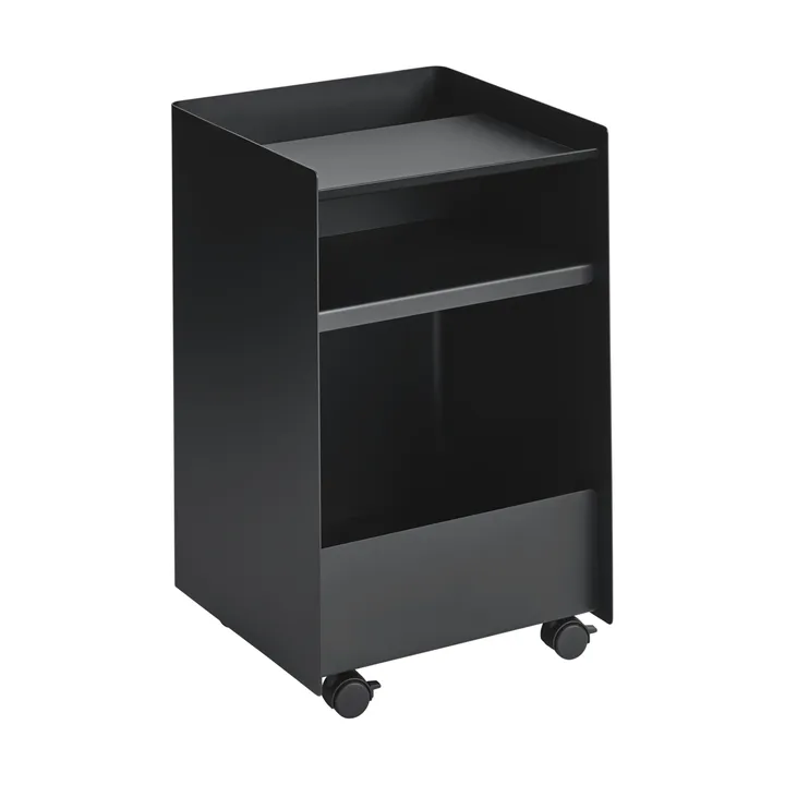 Folded Trolley rullvagn ανοιχτή - Black, 37,4x61,5x37,2 εκ. - Muuto