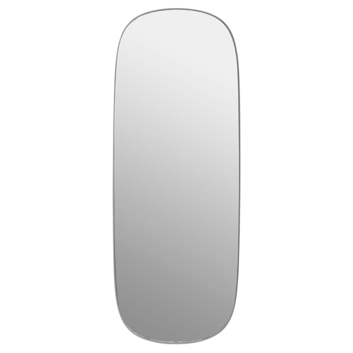 Framed καθρέφτης μεγάλος - Γκρι-διαφανές - Muuto