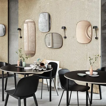 Framed καθρέφτης - ροζ, 59x44 cm - Muuto