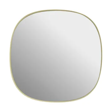 Framed καθρέφτης - Light yellow-clear, 40x40 εκ. - Muuto