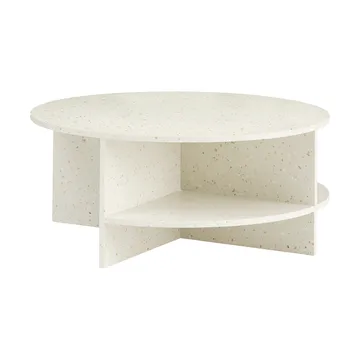 Halves τραπεζάκι σαλονιού - Off white-terrazzo - Muuto