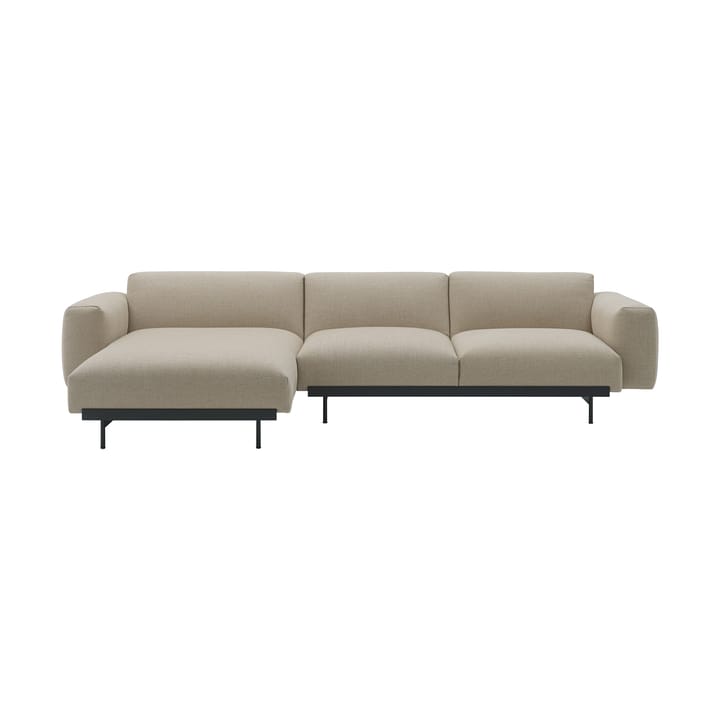 In Situ modul καναπές 3-θέσιος διαμόρφωση 7 - Ecriture 240-Μαύρο - Muuto