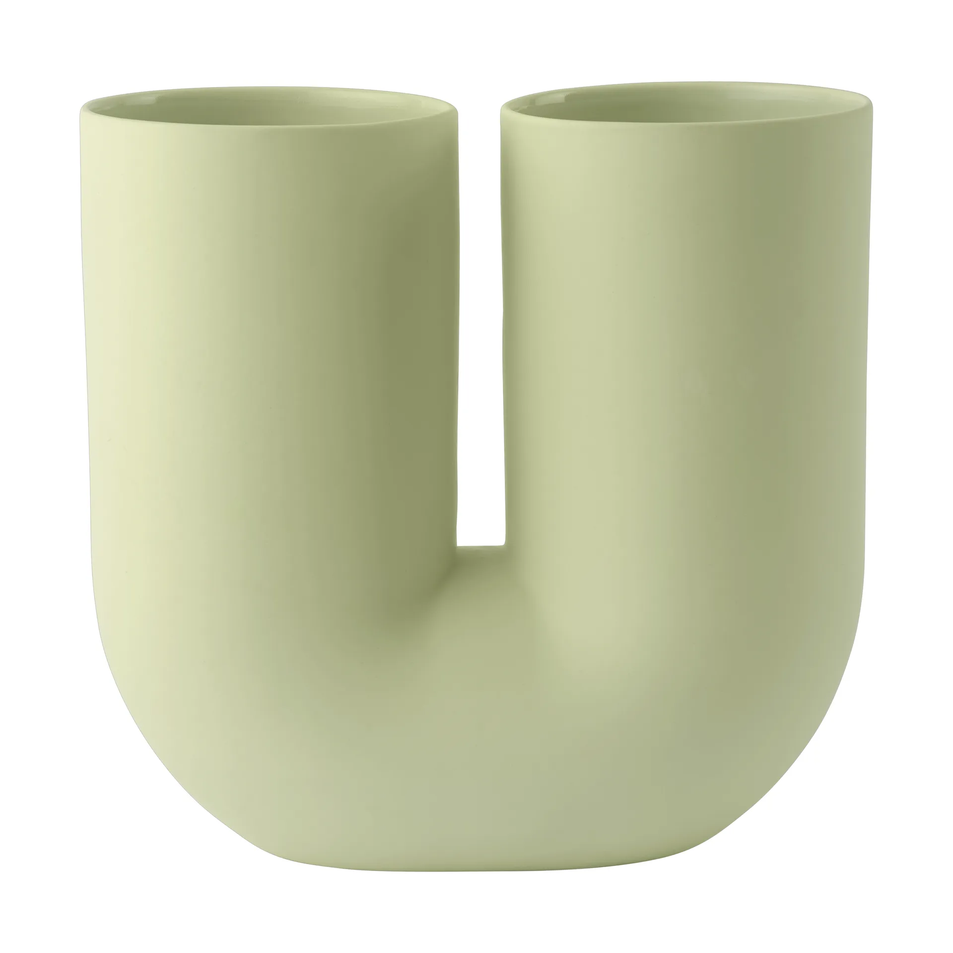 Kink βάζο 26 cm, Light green Muuto