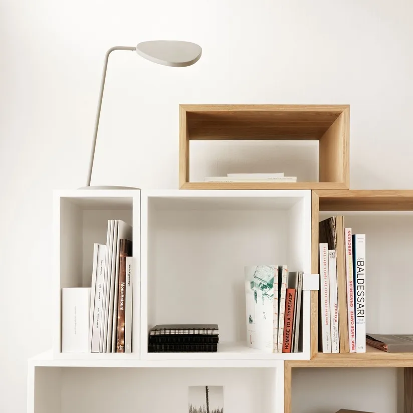 Leaf επιτραπέζιο φωτιστικό λευκό, γκρι Muuto