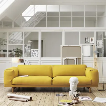 Leaf φωτιστικό δαπέδου - Γκρι - Muuto