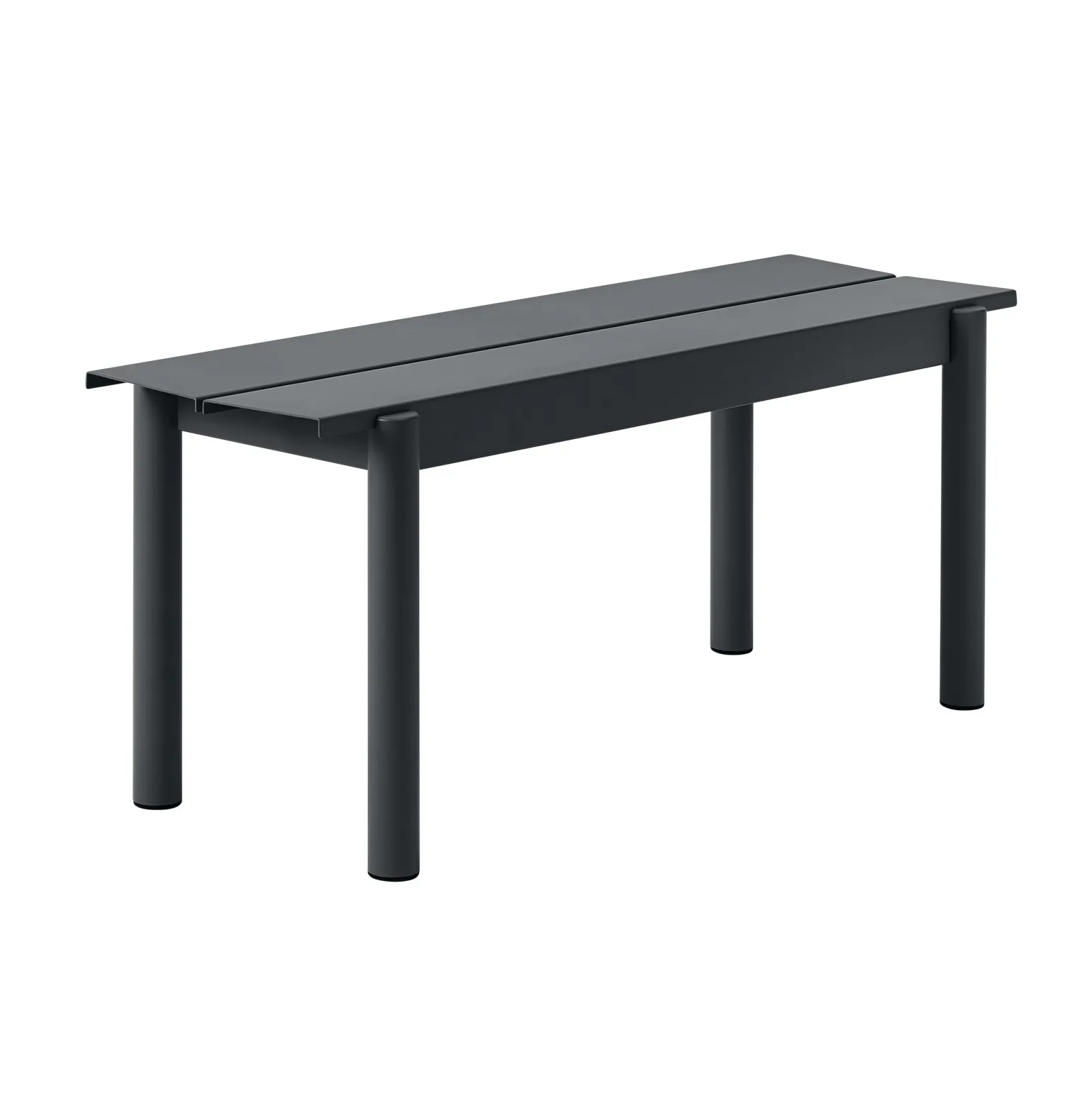 Linear steel παγκάκι 110 cm, Black Muuto