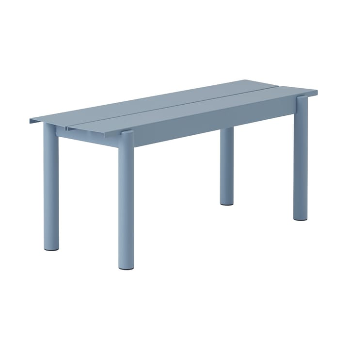 Linear steel παγκάκι 110 cm - Pale blue - Muuto
