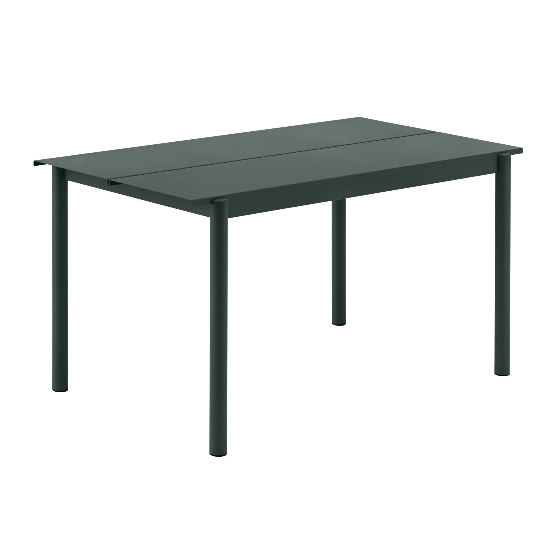 Linear steel τραπέζι 140 cm, Dark green Muuto