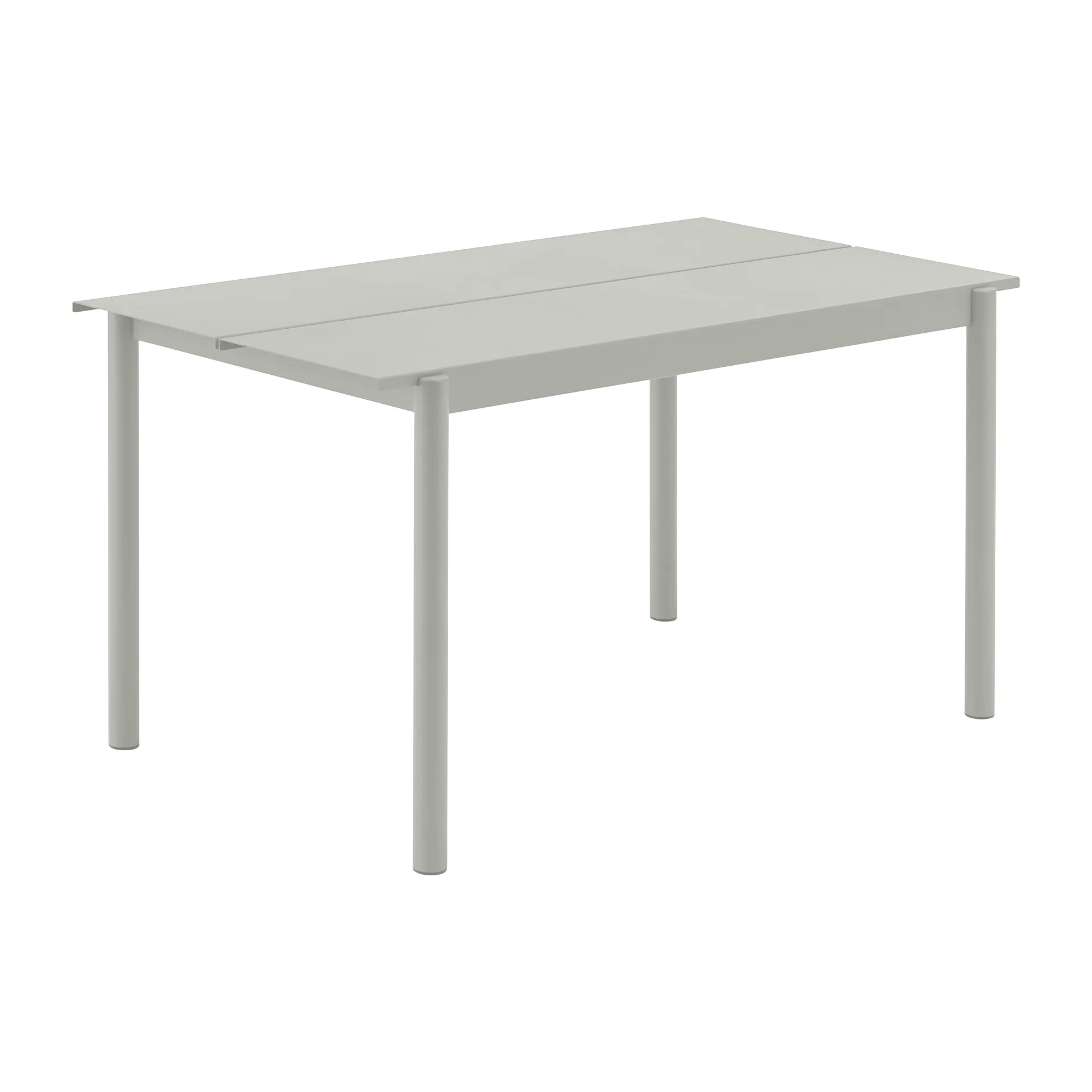 Linear steel τραπέζι 140 cm, Grey (RAL 7044) Muuto