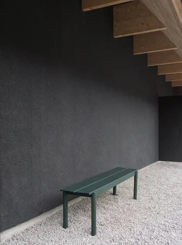 Linear steel παγκάκι 170 cm - Dark green - Muuto