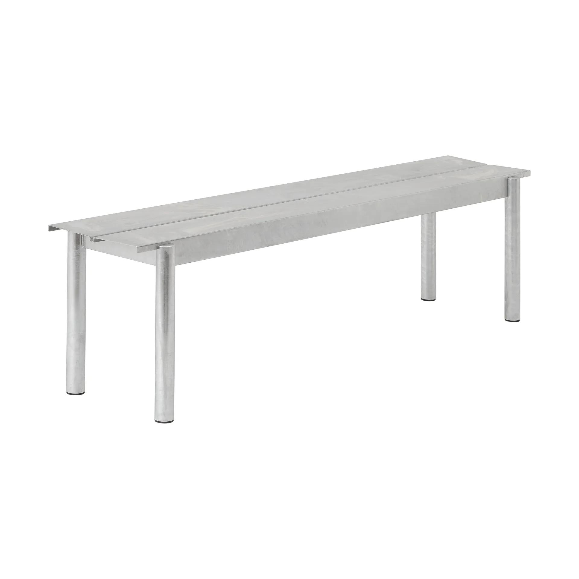 Linear steel παγκάκι 170 cm, Warm galvanized steel Muuto