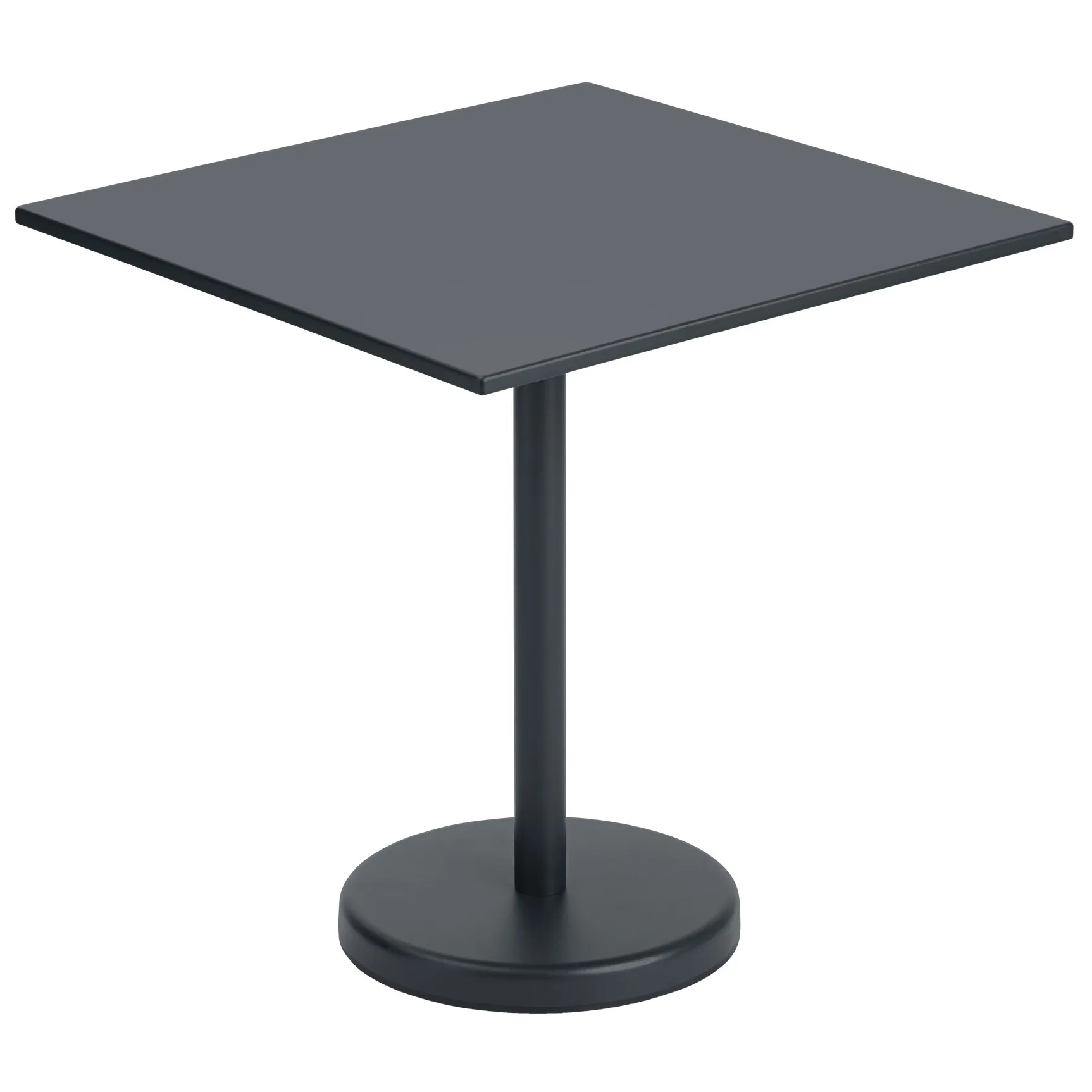 Linear steel τραπέζι 70x70 cm, Black Muuto