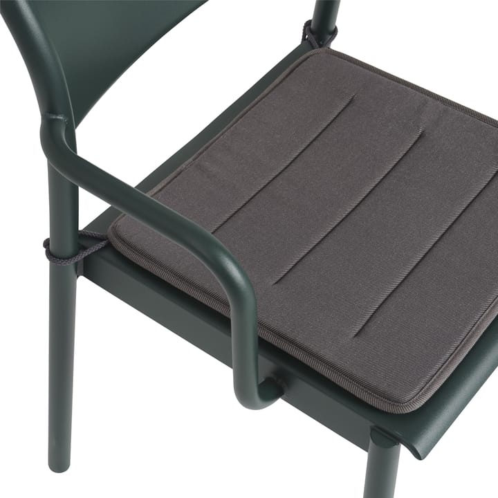 Μαξιλάρι καθίσματος Linear Steel Armchair - Twitell dark grey - Muuto