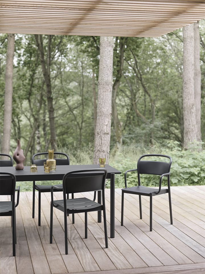 Linear steel πολυθρόνα, Black Muuto