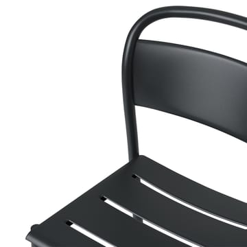Linear steel βοηθητική καρέκλα - Black - Muuto