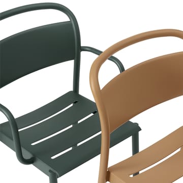 Linear steel πολυθρόνα - Dark green - Muuto