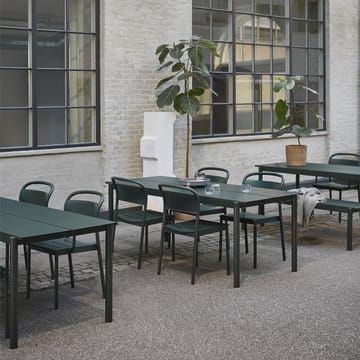 Linear steel πολυθρόνα - Dark green - Muuto