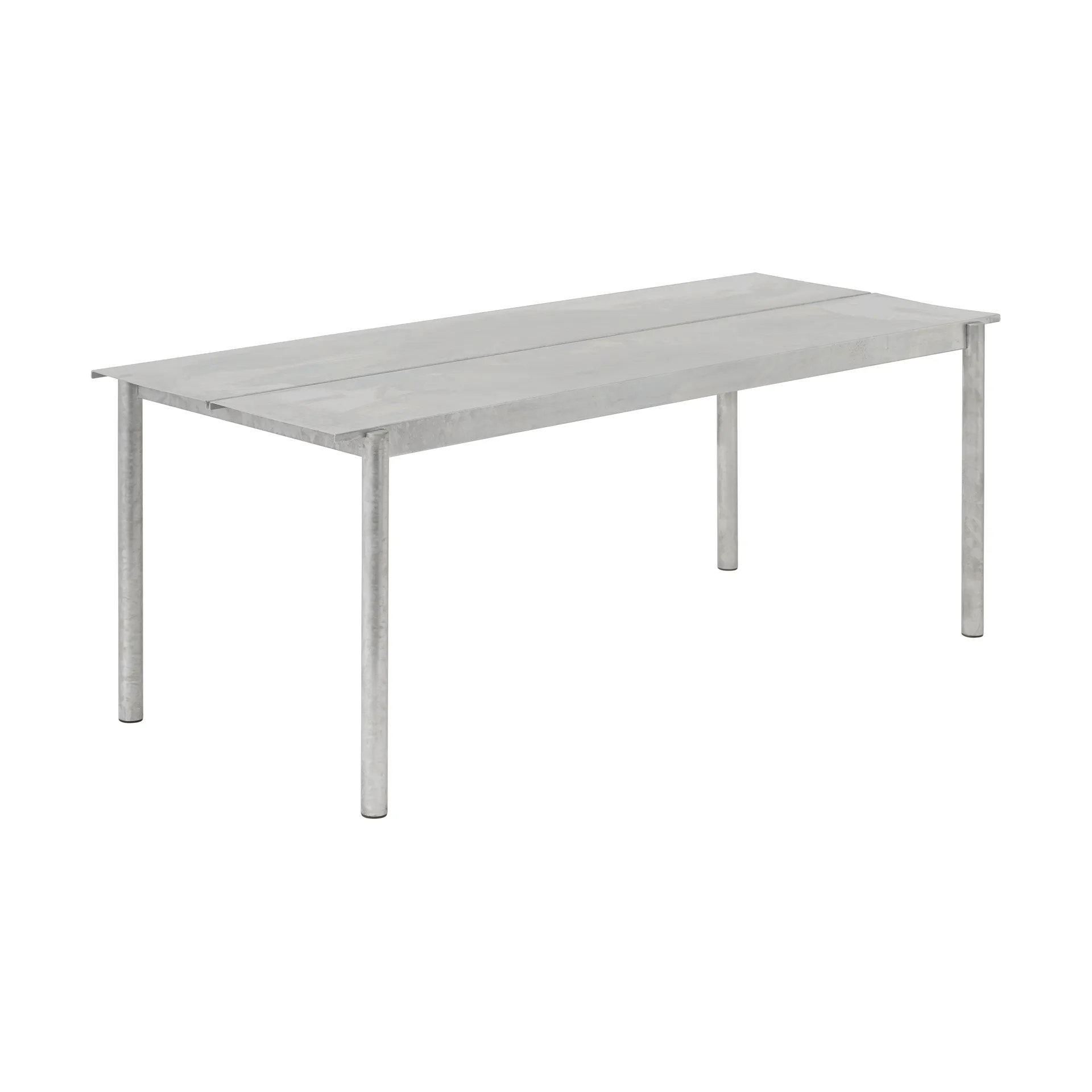Linear steel table τραπέζι 200x75 cm, Warm galvanized steel Muuto