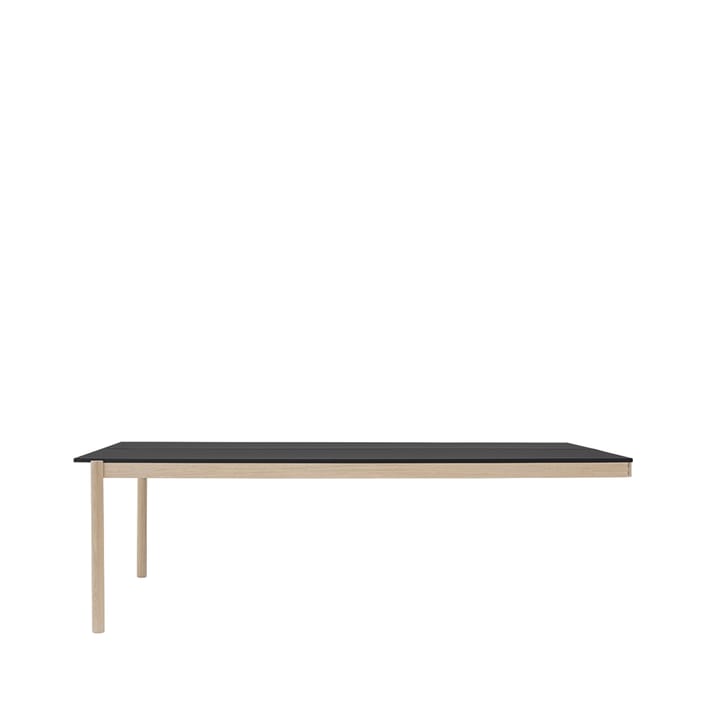 Τραπέζι Linear System End Module - Black-oak 240x142 cm - Muuto