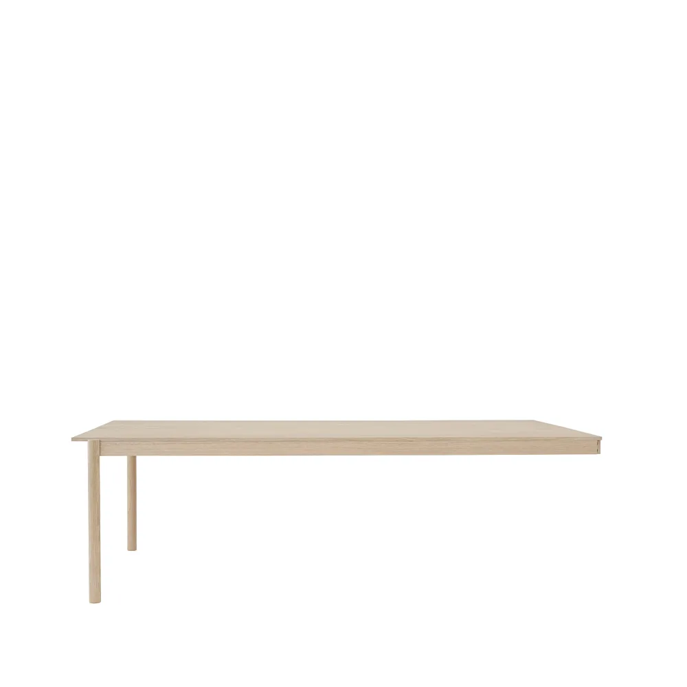 Τραπέζι Linear System End Module, Oak veener-oak 240x142 cm Muuto