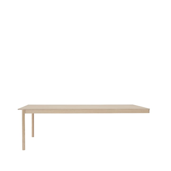 Τραπέζι Linear System End Module - Oak veener-oak 240x142 cm - Muuto