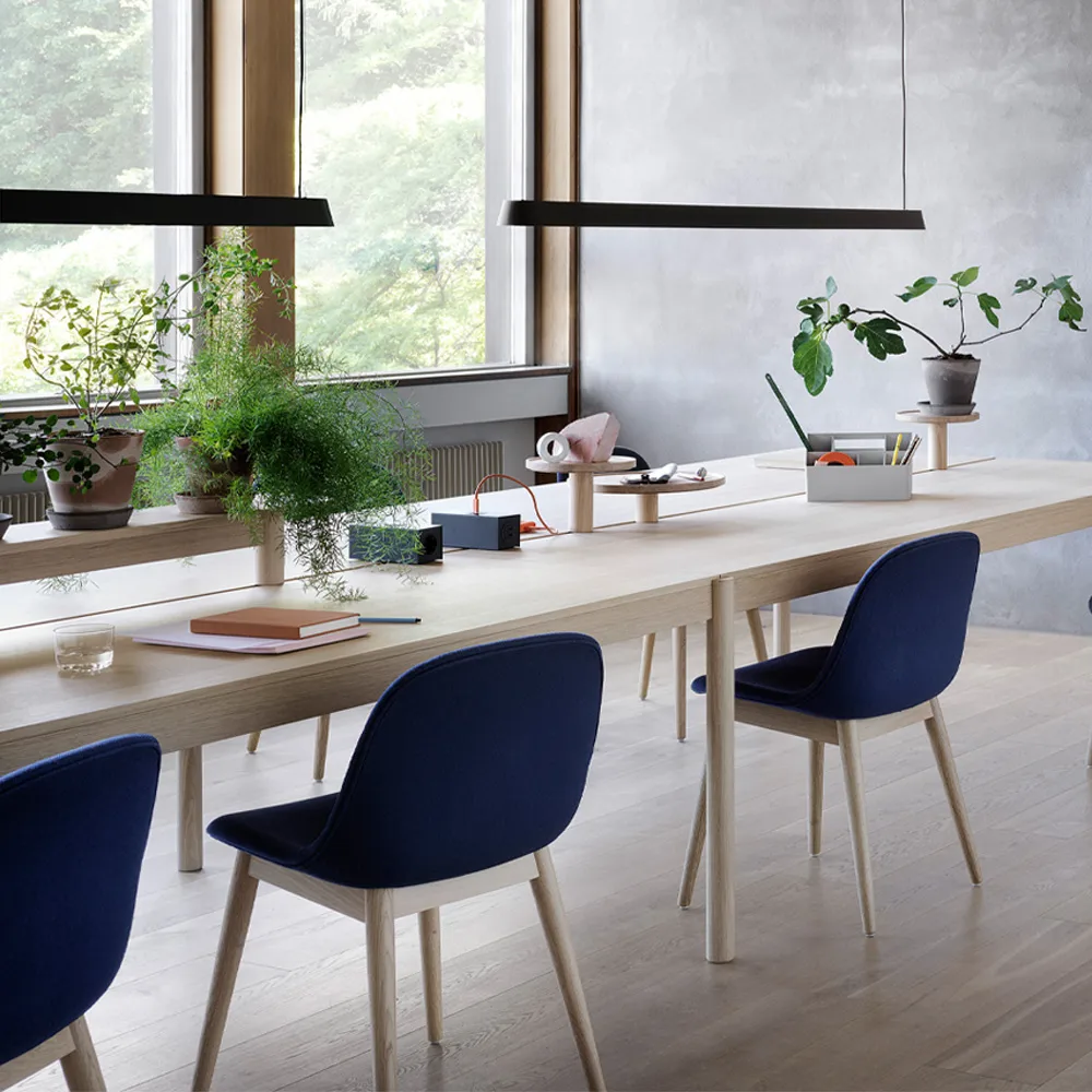 Linear System δίσκος, Oak Ø24 cm Muuto