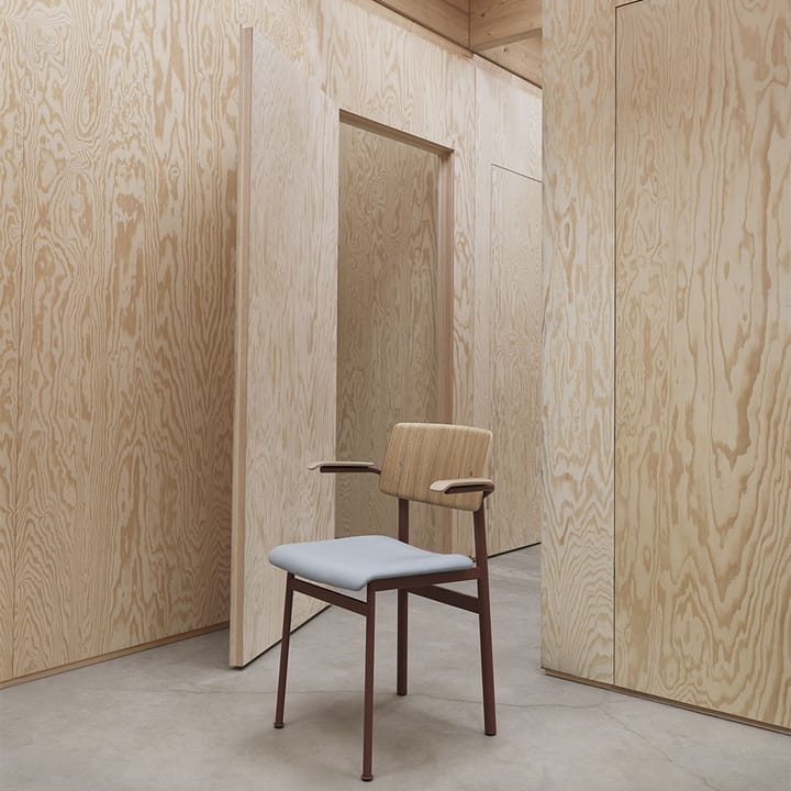Πολυθρόνα Loft με μπράτσο, Μαύρο-Μαύρο Muuto