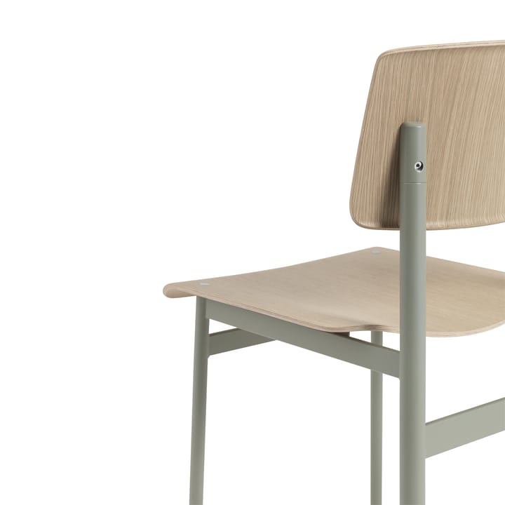 Loft καρέκλα, σκονισμένο πράσινο-δρυς Muuto