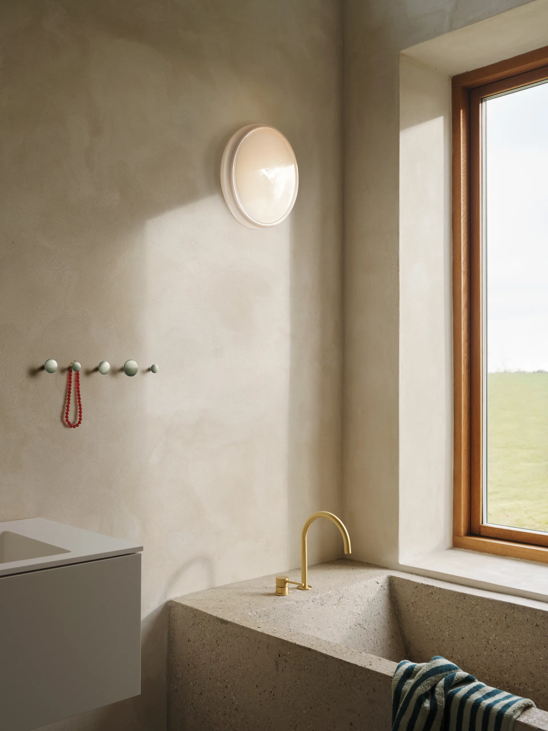 Looped φωτιστικό οροφής IP44, White Muuto