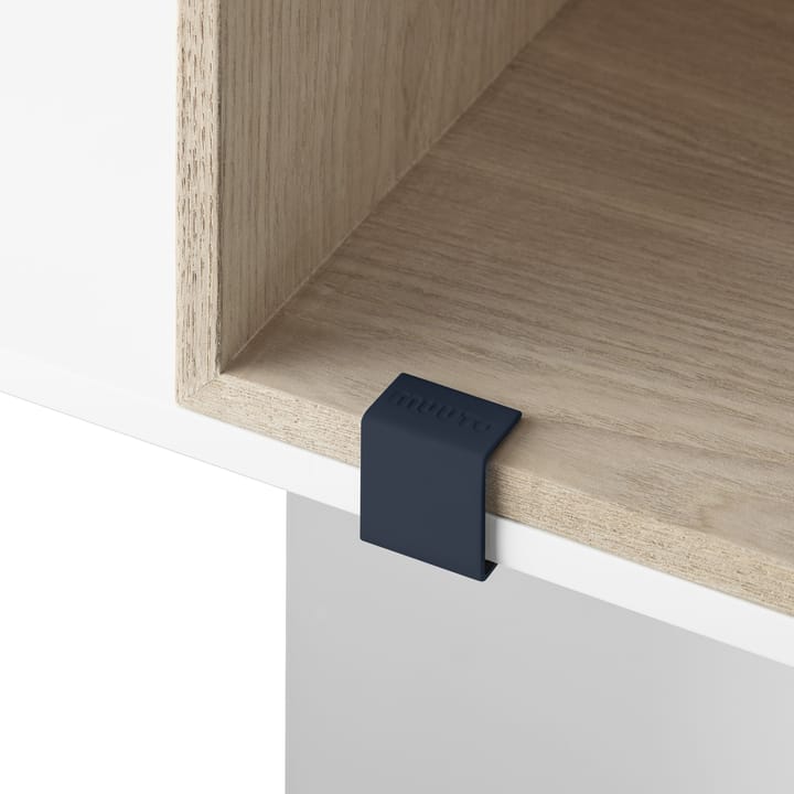 Mini stacked 2.0 κλιψάκια, Συσκευασία 5 τεμαχίων, μπλε τα μεσάνυχτα Muuto