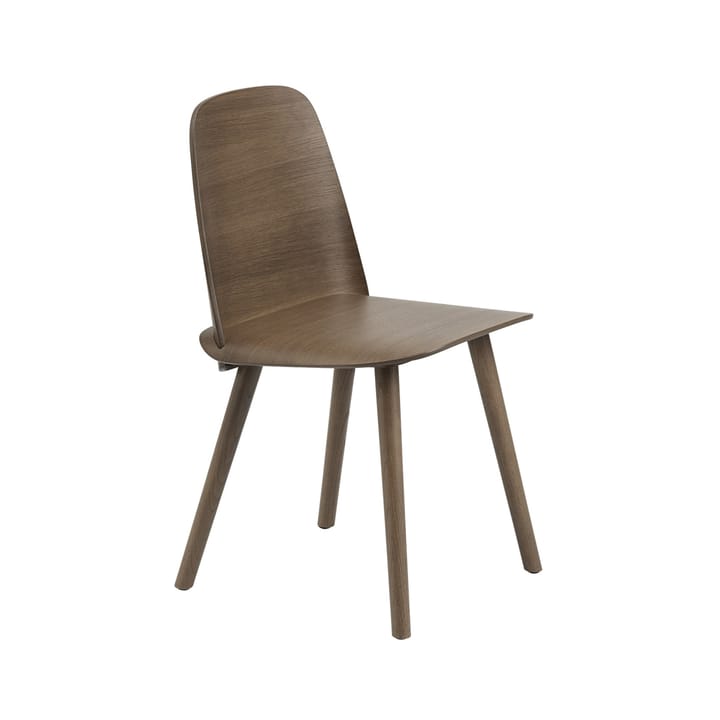 Nerd καρέκλα - Stained dark brown - Muuto
