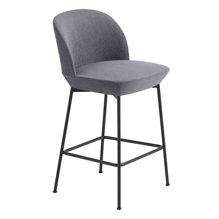 Καρέκλα πάγκου Oslo 65 cm - Still 161-Anthracite black - Muuto