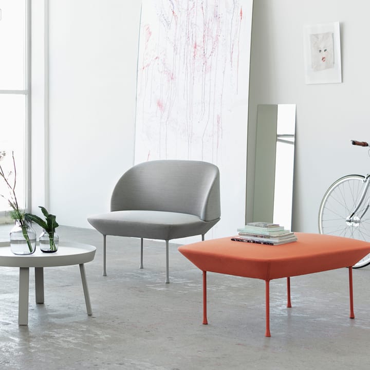 Πούφ Oslo, Steelcut 180-dark grey Muuto